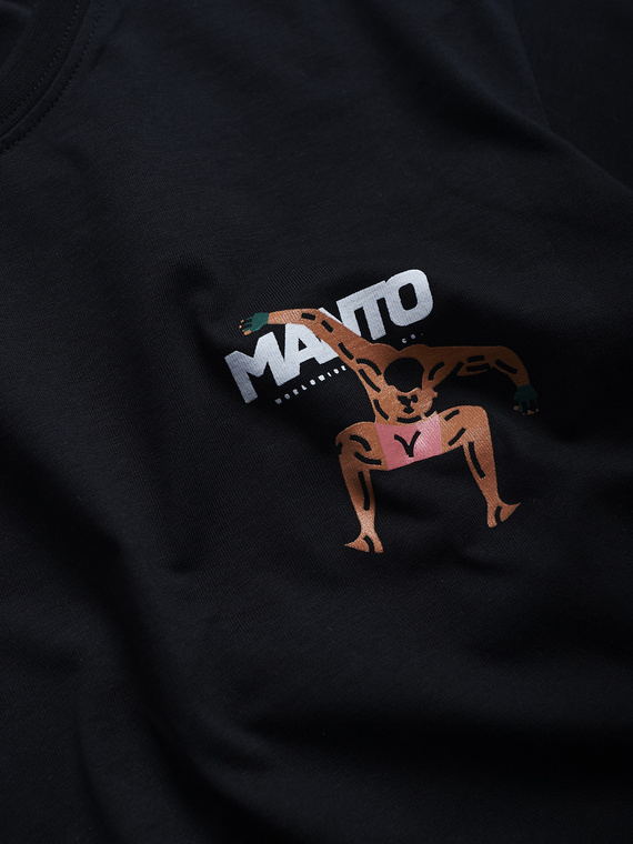 MANTO t-shirt STOMP schwarz