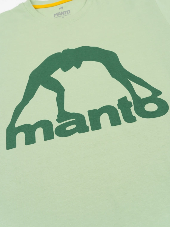 MANTO t-shirt VIBE 25 mint green-green