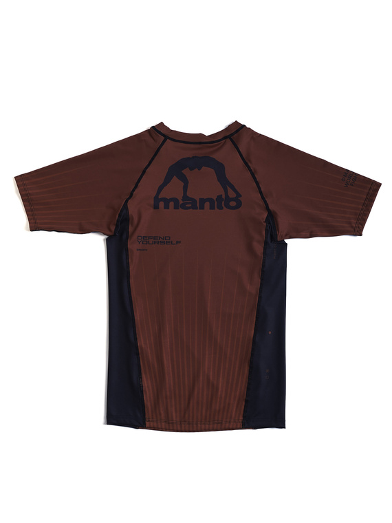 MANTO rashguard RANKED brown