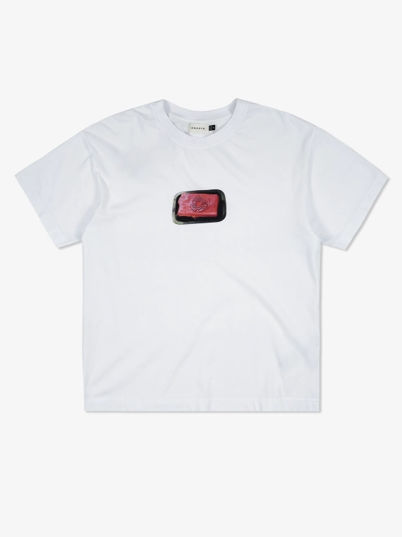 MANTO t-shirt BFC SOAP  OVERSIZE white