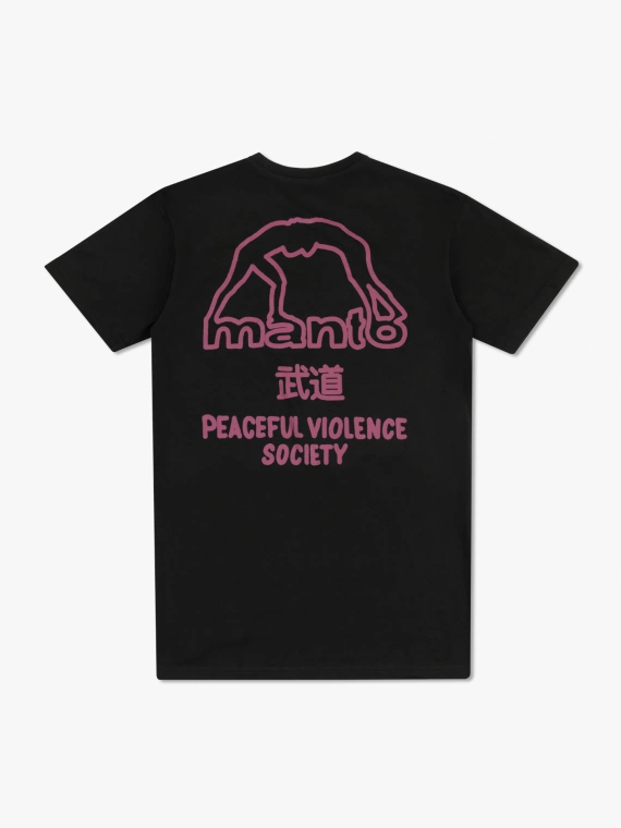 MANTO t-shirt SOCIETY 25 black onyx