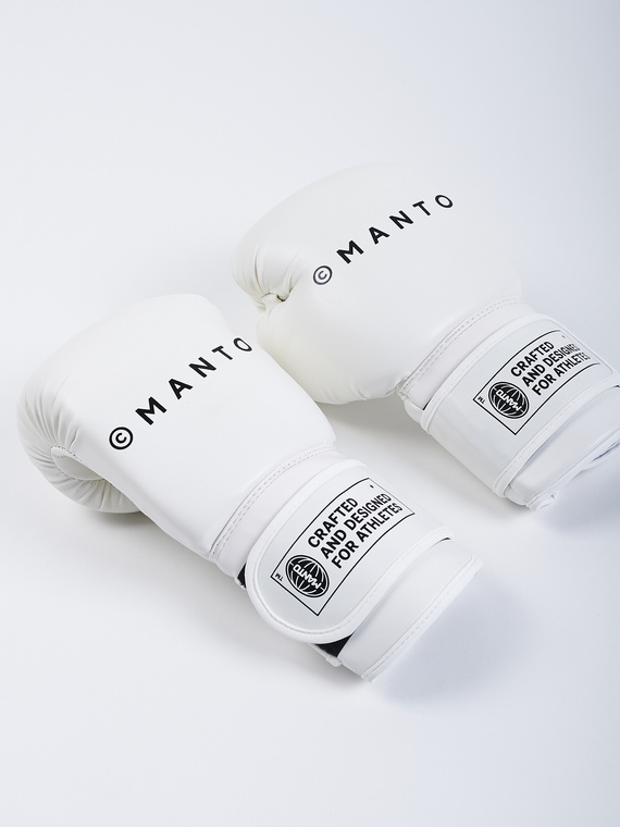 MANTO Boxing Gloves IMPACT white