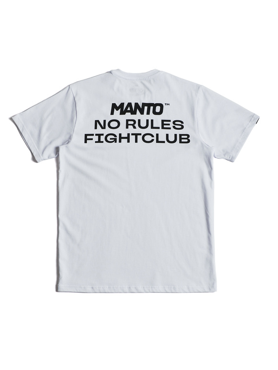 MANTO t-shirt FIGHTCLUB white