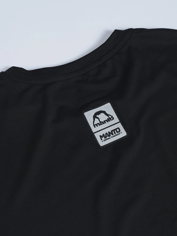 MANTO performance t-shirt PULSE black