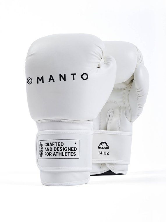 MANTO Boxing Gloves IMPACT white