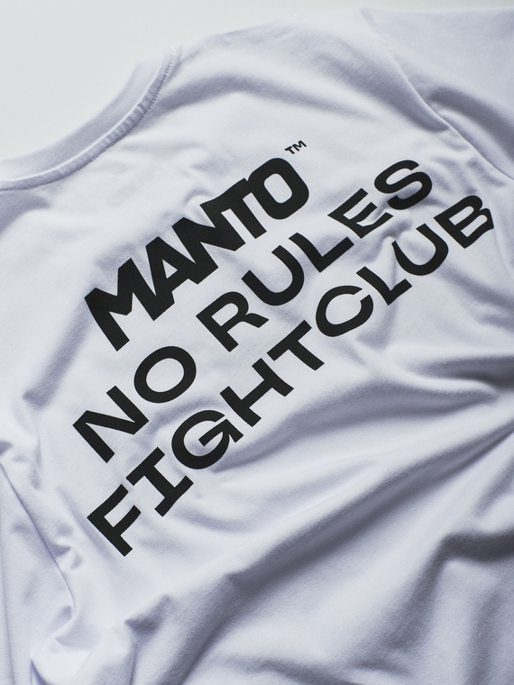 MANTO t-shirt FIGHTCLUB weiss