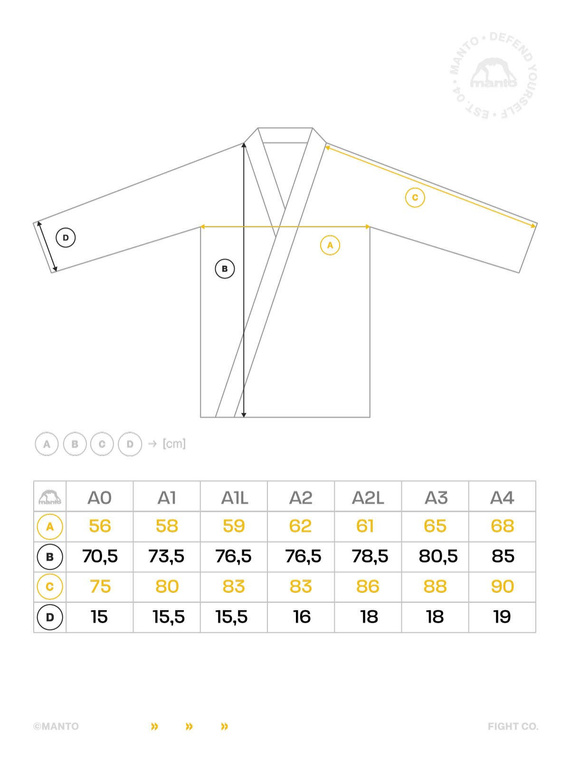 MANTO "HEAVEN" BJJ GI white