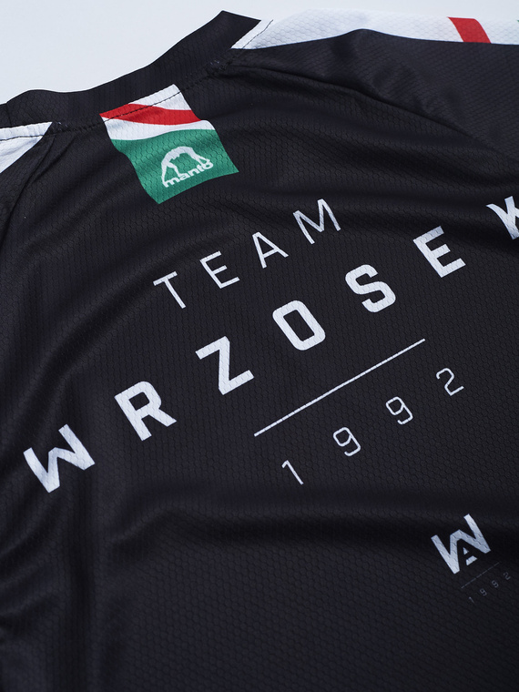 MANTO performance t-shirt TEAM WRZOSEK schwarz