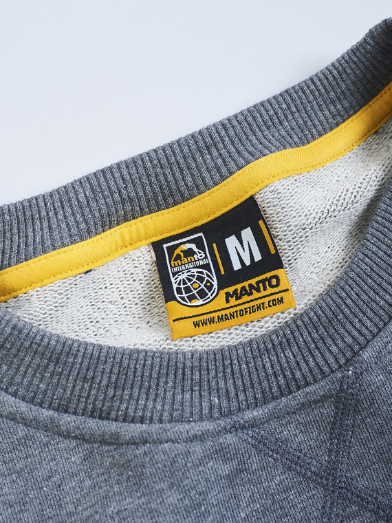 MANTO crewneck LOGO 2.0 melange