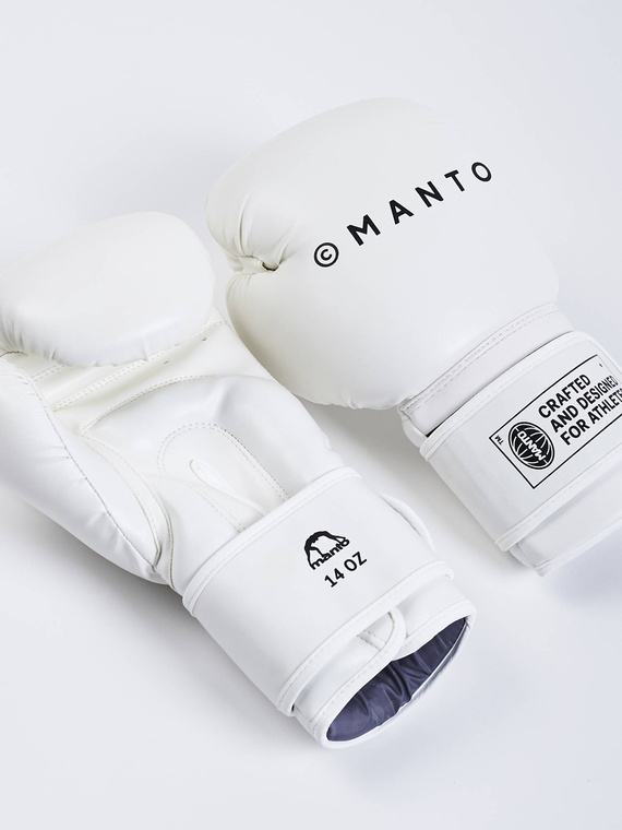 MANTO Boxing Gloves IMPACT white