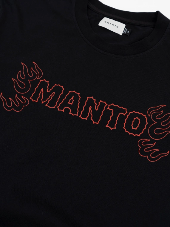 MANTO t-shirt COBRA black