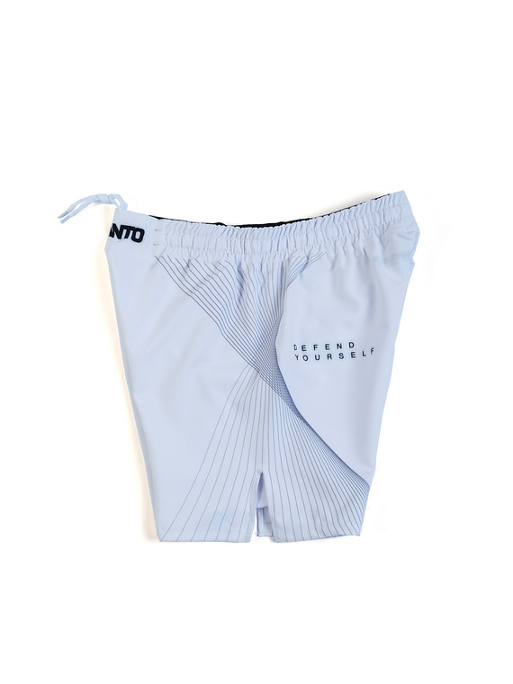 MANTO fight shorts FLOW white