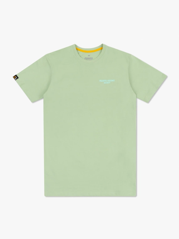 MANTO t-shirt SOCIETY 25 lime