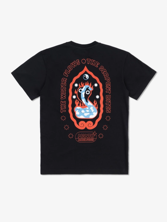 MANTO t-shirt COBRA black