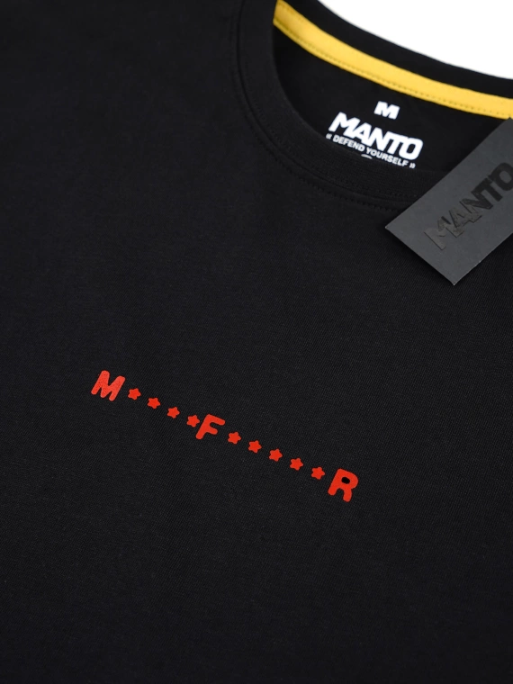 MANTO t-shirt FIGHTER schwarz