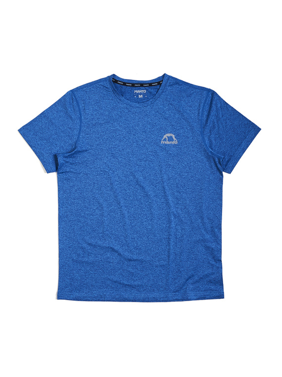 MANTO performance t-shirt ATHLETE 2.0 blue melange