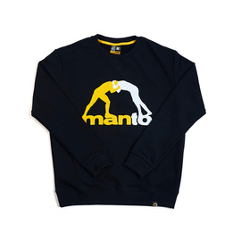 MANTO crewneck LOGO 2.0 black