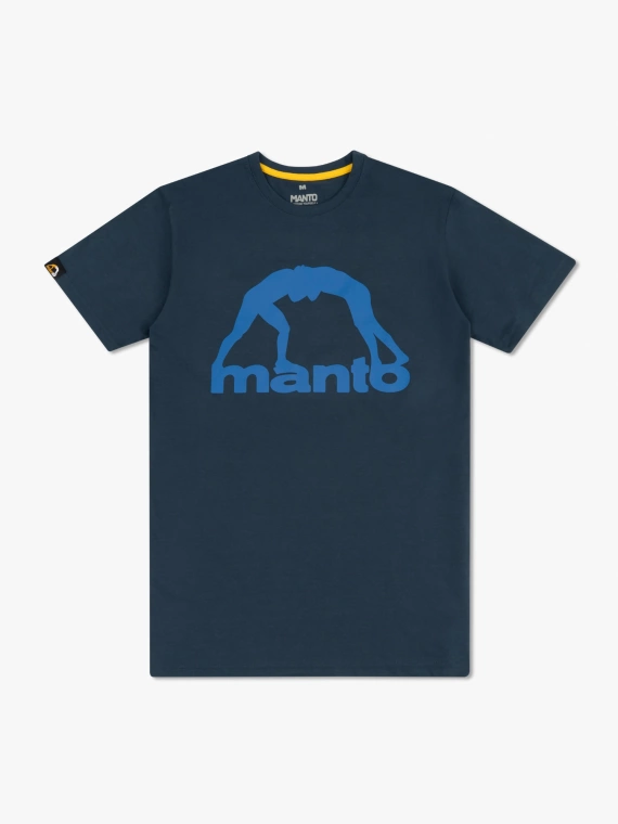 MANTO t-shirt VIBE 25 navy blue-blue 