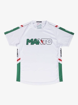 MANTO performance t-shirt TEAM WRZOSEK white