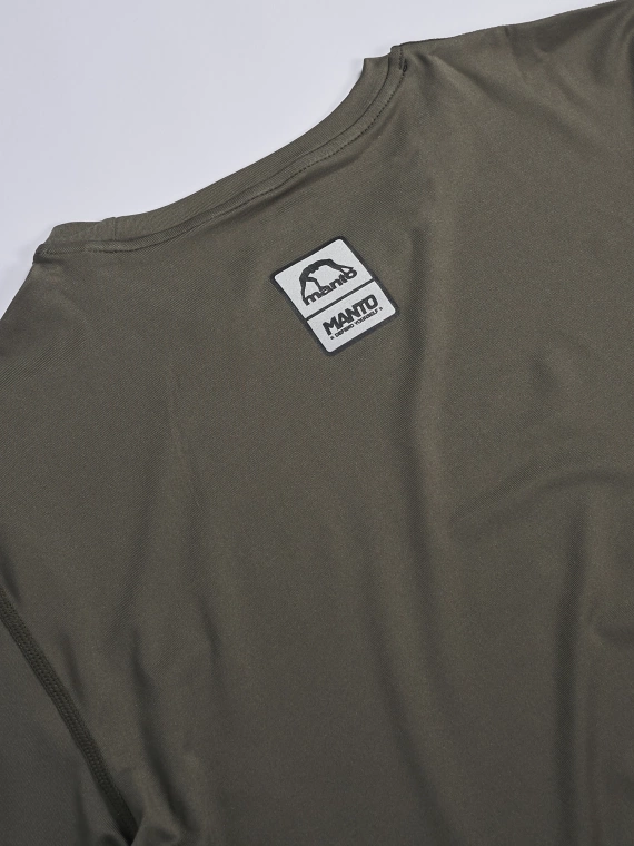 MANTO performance t-shirt PULSE khaki