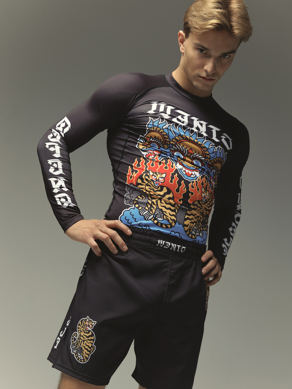 MANTO longarm rashguard TIGERS