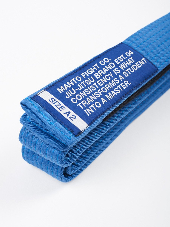 MANTO belt BJJ MOTTO blue