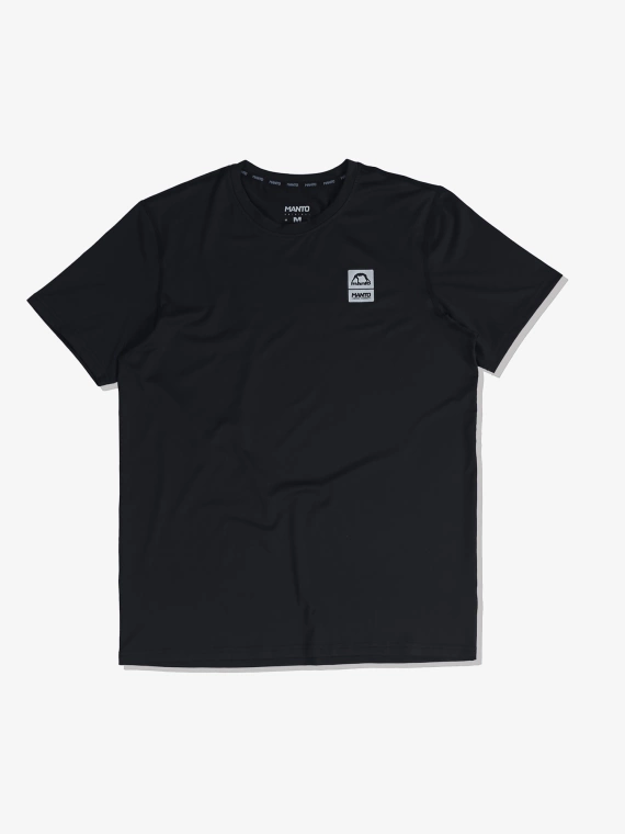 MANTO performance t-shirt PULSE black