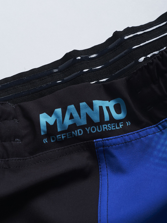 MANTO fight shorts ATOMIC blau