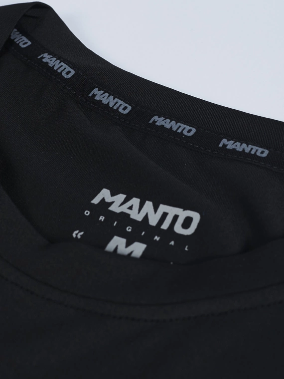 MANTO performance t-shirt PULSE black