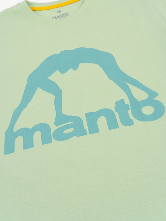 MANTO t-shirt VIBE 25 mint green-azure 