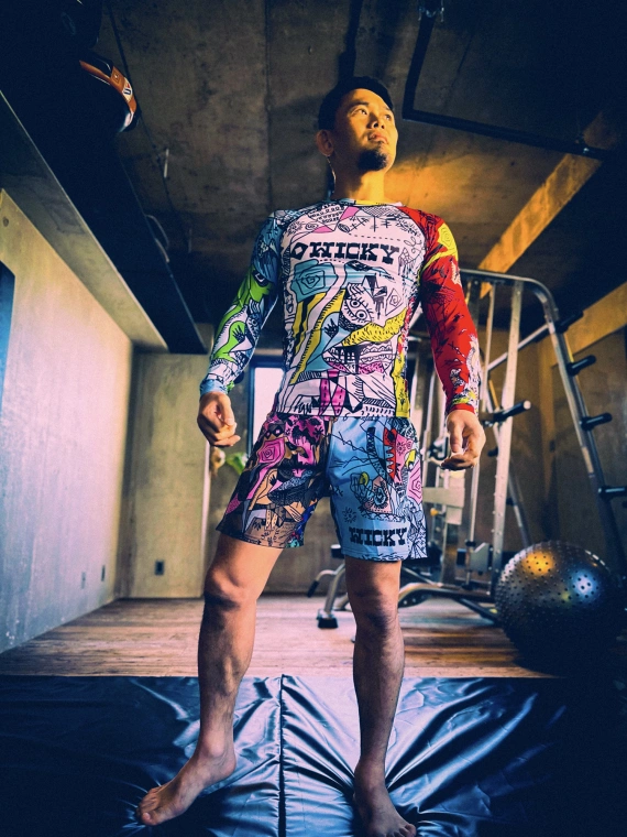 MANTO long sleeve rashguard WICKY