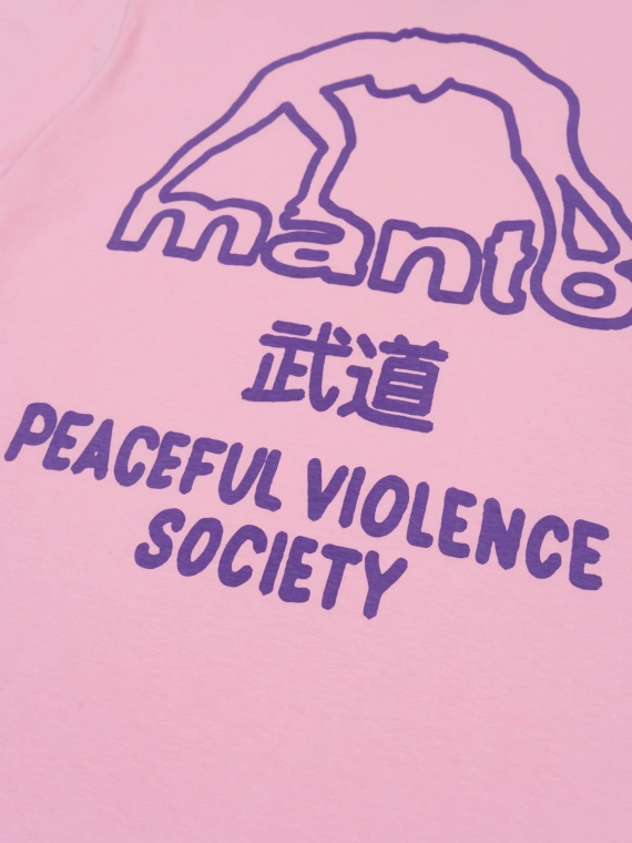 MANTO t-shirt SOCIETY 25 pink