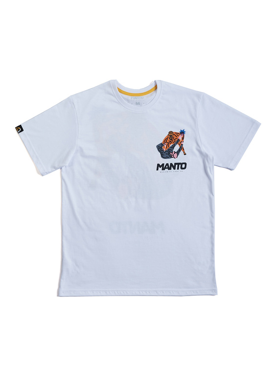 MANTO t-shirt  BJJ GYM 2.0 white