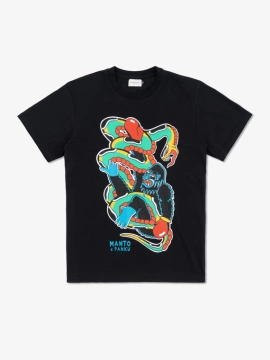 MANTO x Panku t-shirt STRUGGLE black