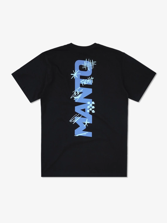 MANTO t-shirt VERTICAL black