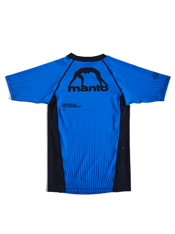 MANTO rashguard RANKED blue