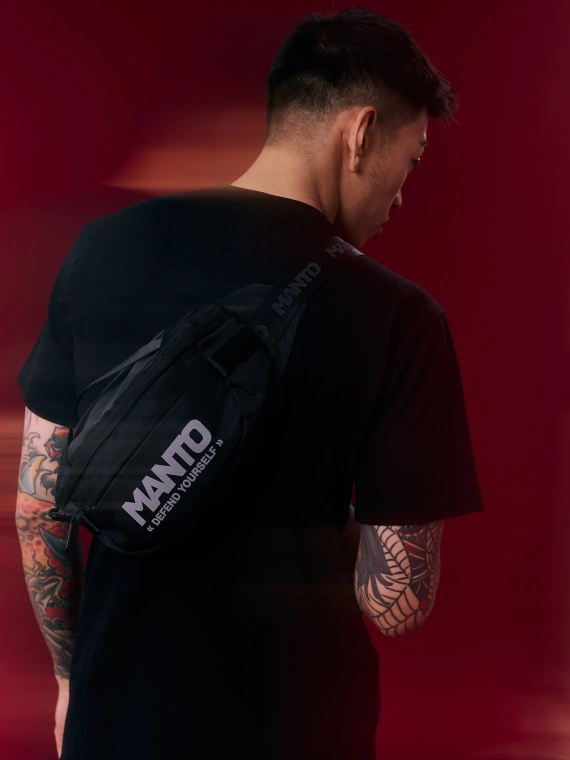 MANTO waist bag DEFEND black