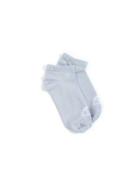 MANTO ankle socks LOGO gray