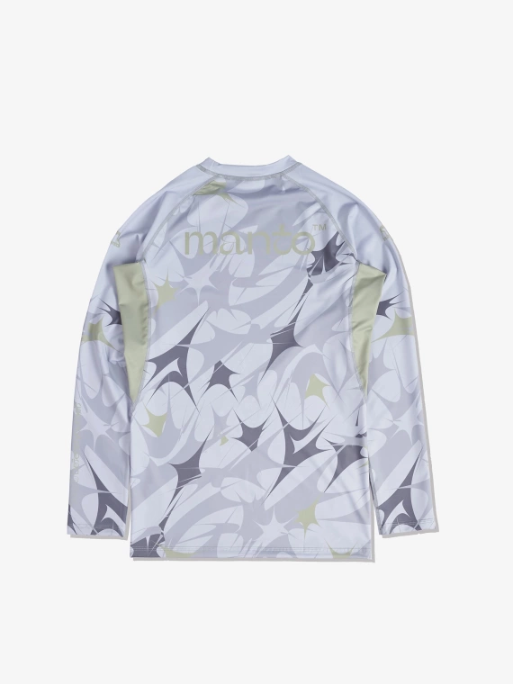 MANTO long sleeve rashguard TERRA gray