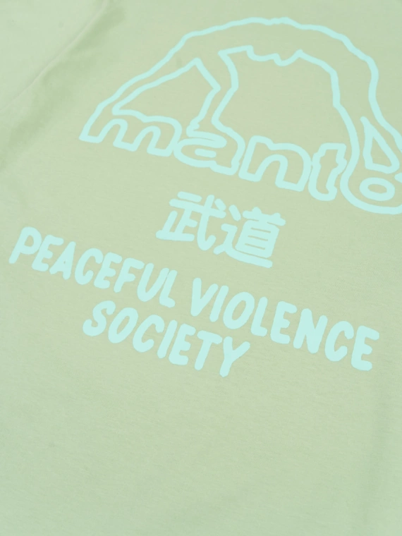 MANTO t-shirt SOCIETY 25 lime