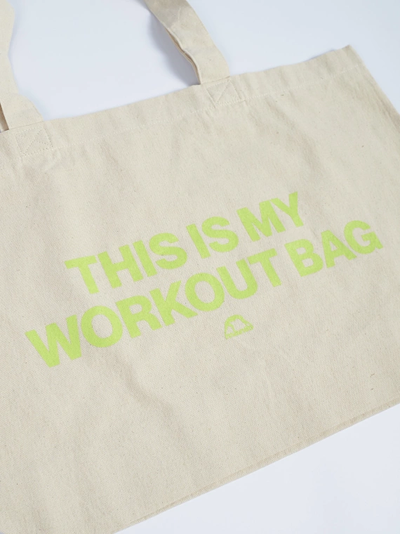 MANTO  tote bag WORKOUT BAG large