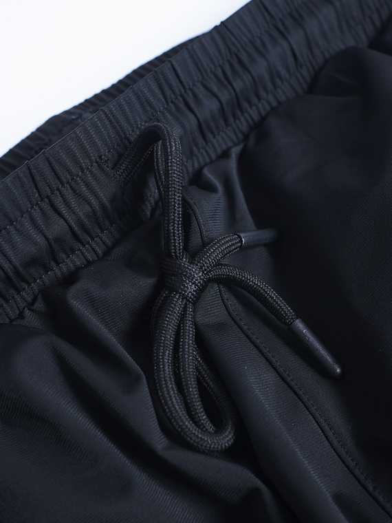 MANTO joggers pants EMBLEM black