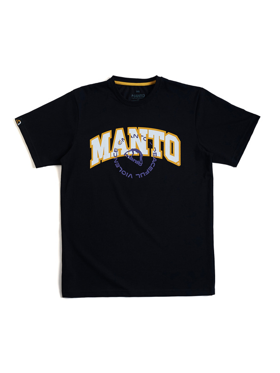 MANTO t-shirt ECHO  schwarz