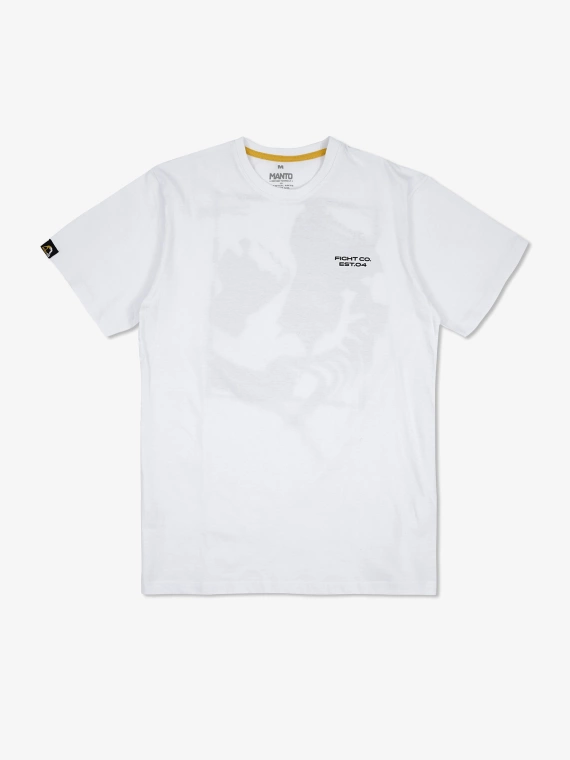 MANTO t-shirt FRAME white