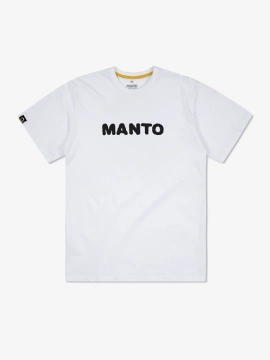 MANTO t-shirt TIGER`S TAIL white