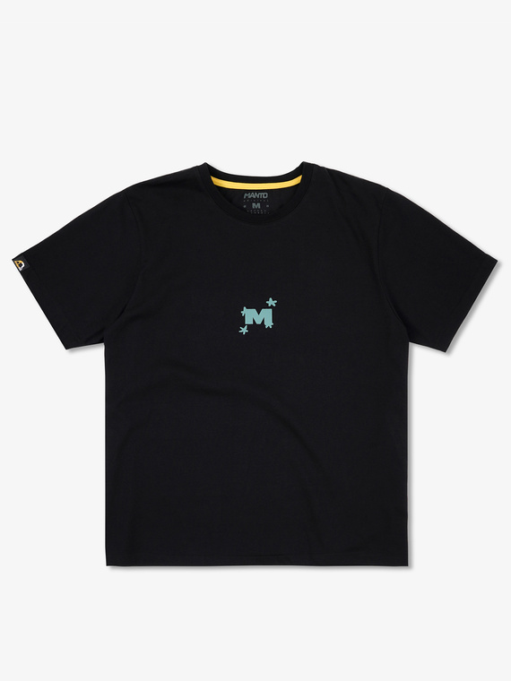 MANTO t-shirt K.O. OVERSIZE black