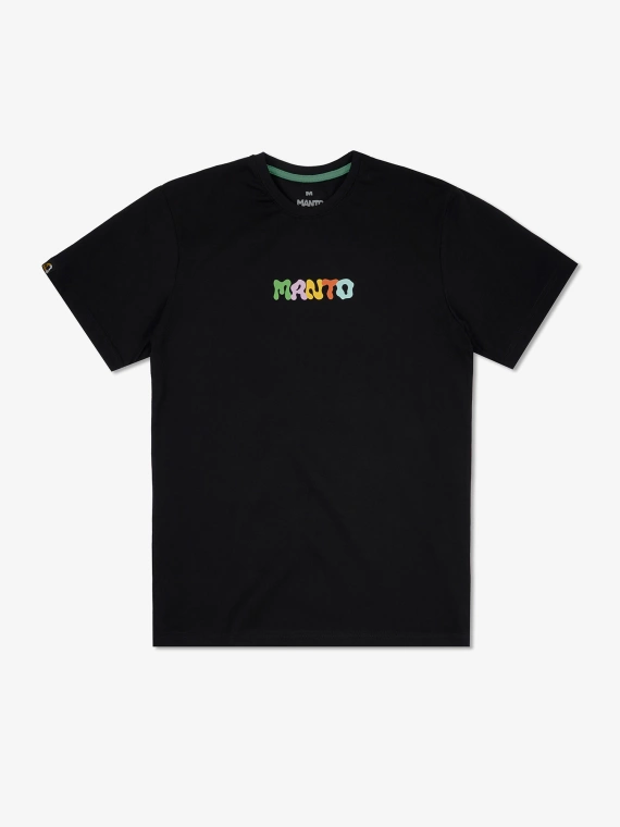 MANTO t-shirt NEUTRALIZE black