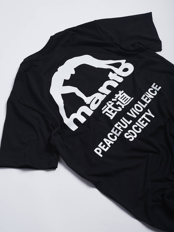 MANTO t-shirt SOCIETY black