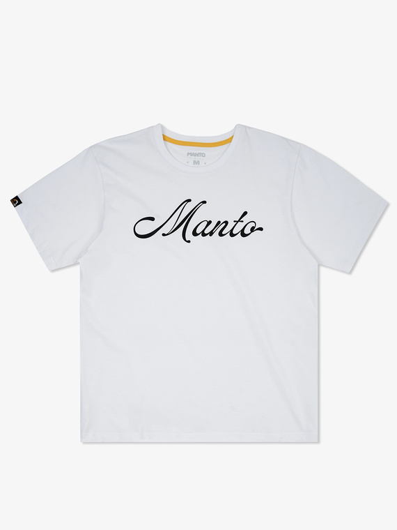 MANTO t-shirt SLEEK  OVERSIZE weiss