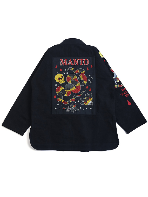 MANTO "CORAL" BJJ GI black